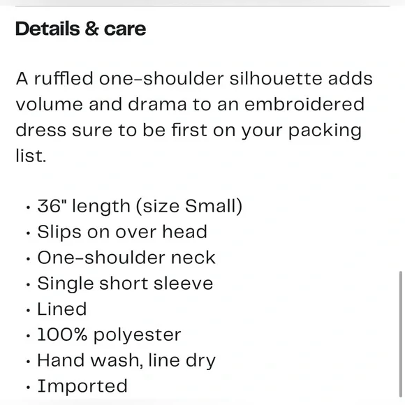 Trina Turk “Phebe” One Shoulder Dress. Ladies M - Picture 5 of 14